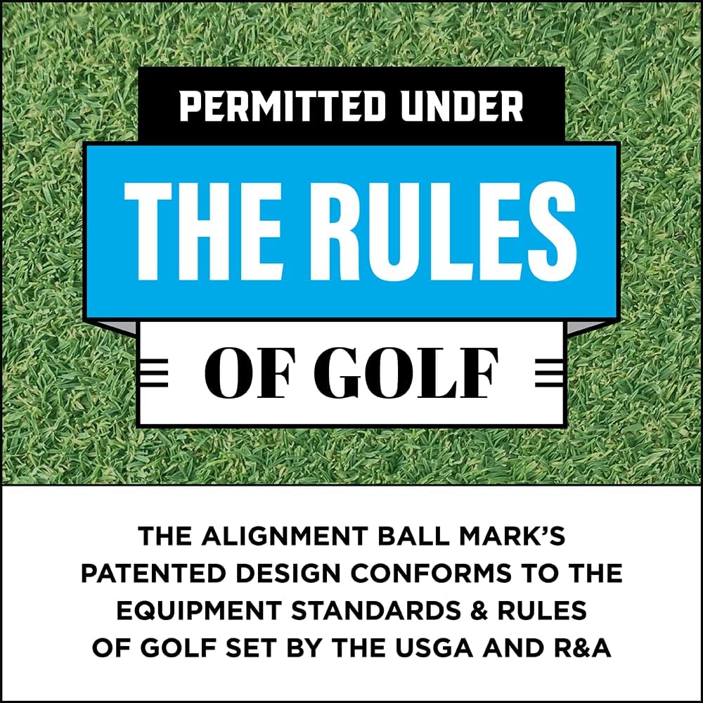 Alignment Ball Mark - Golf Ball Marker