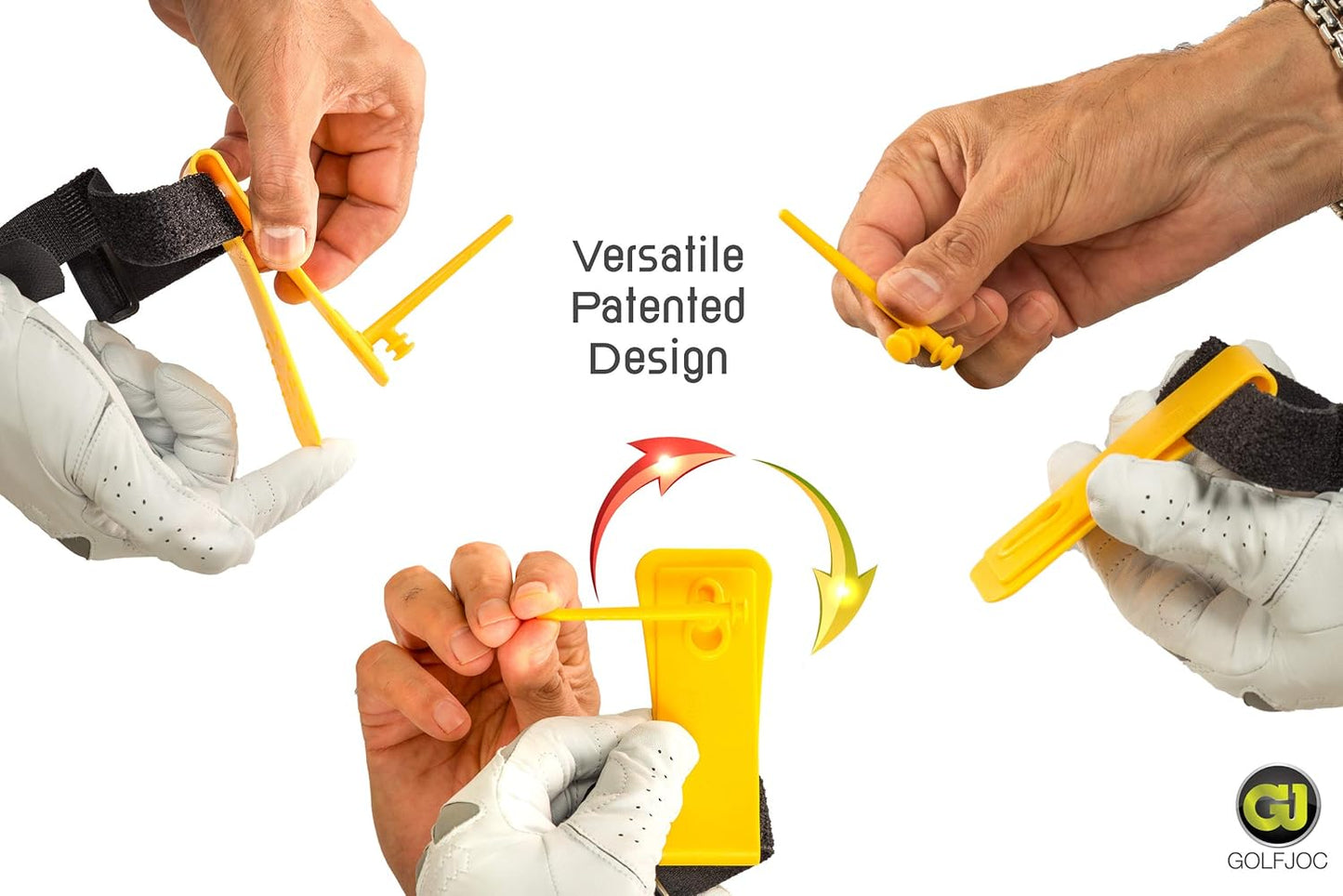 Power Lag and Flat Wrist Combo Golf Trainer