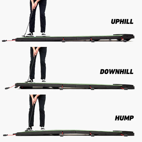 PuttOut AirBreak Adjustable Golf Putting Green