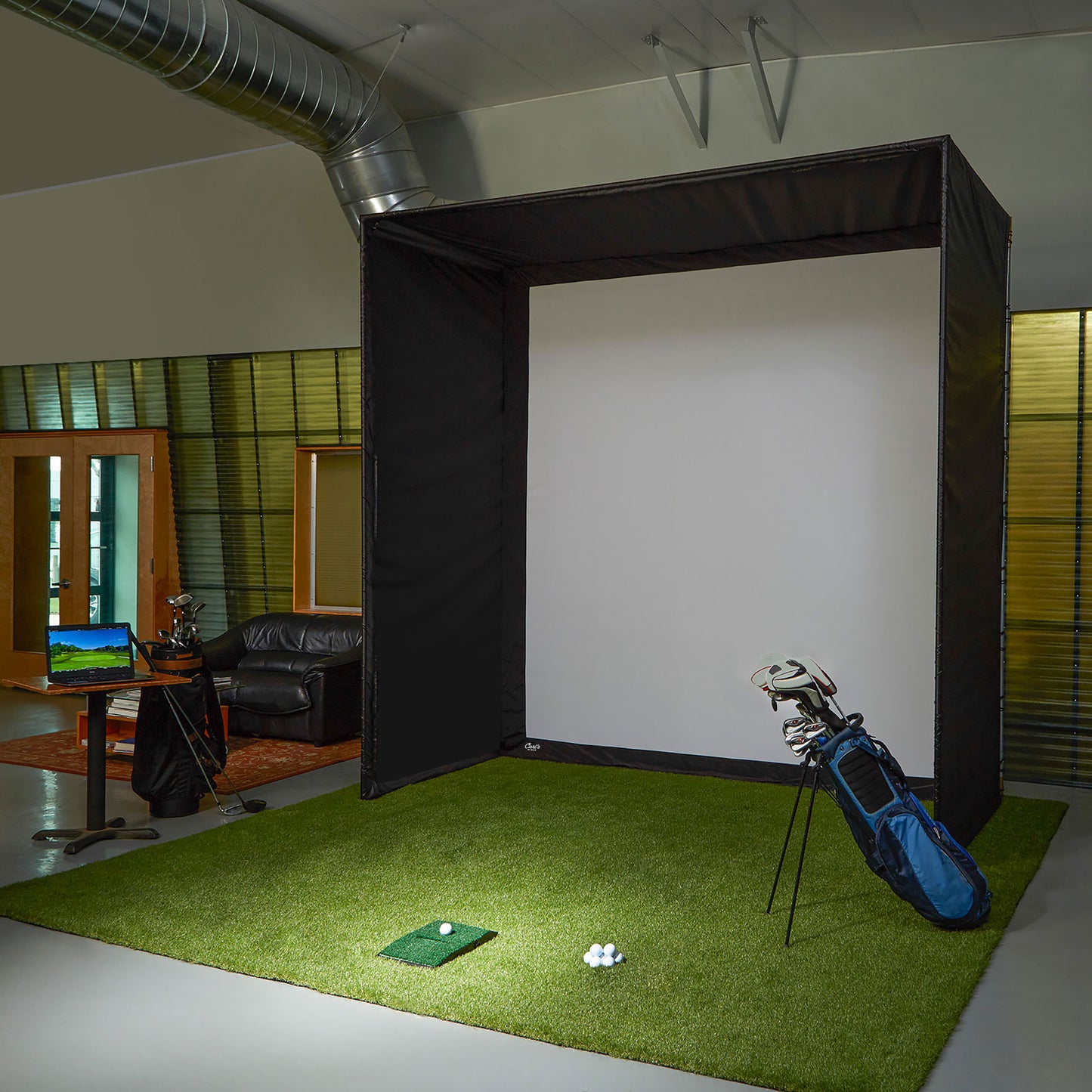 Carl's Place DIY C-Series Golf Simulator Enclosure Kit