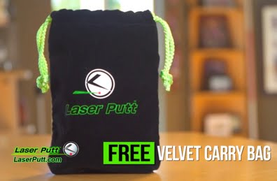 Laser Putt Golf Training Aid