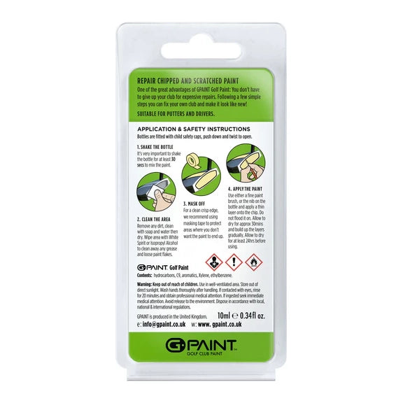 GPaint Golf Club Touch Up Paint - Callaway Paradym X