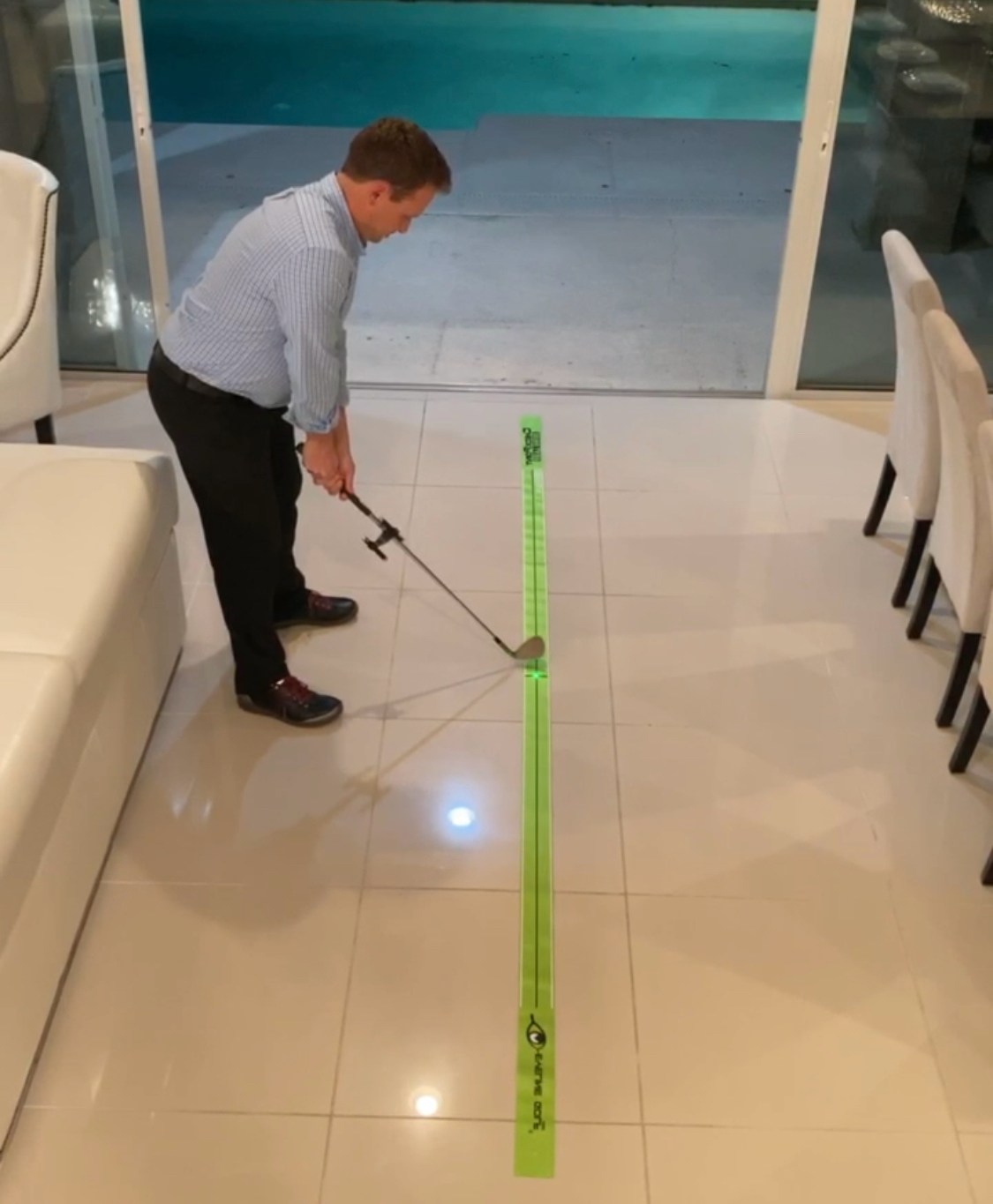 Eyeline Golf Check Point Swing Laser - Golf SwingTraining Aid