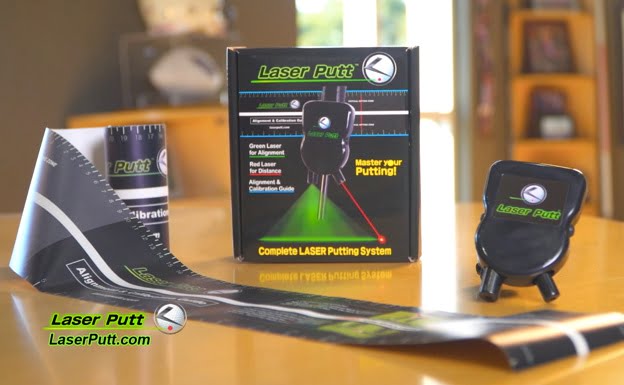 Laser Putt Golf Training Aid