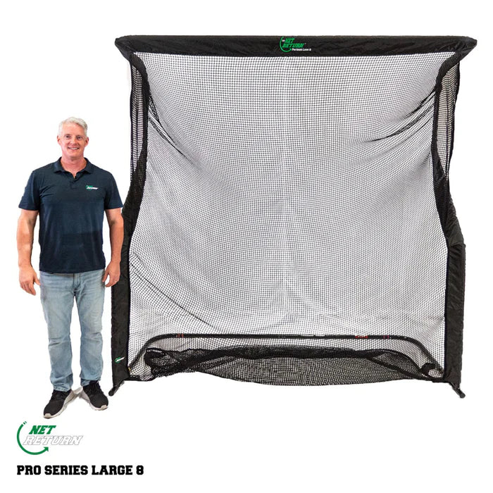 The Net Return Pro Series V2 Golf Net - Large 8 - (8'x8')