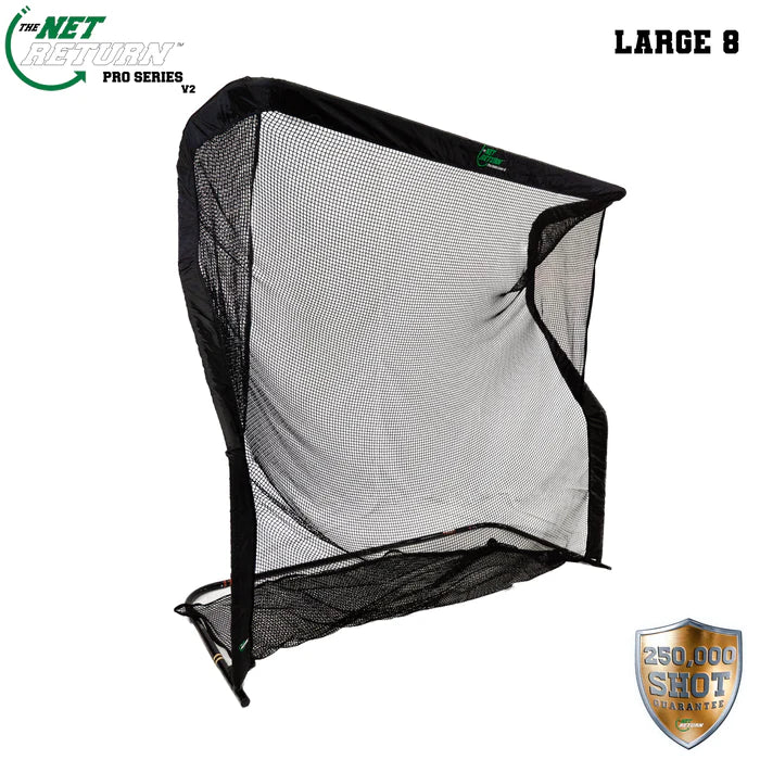 The Net Return Pro Series V2 Golf Net - Large 8 - (8'x8')