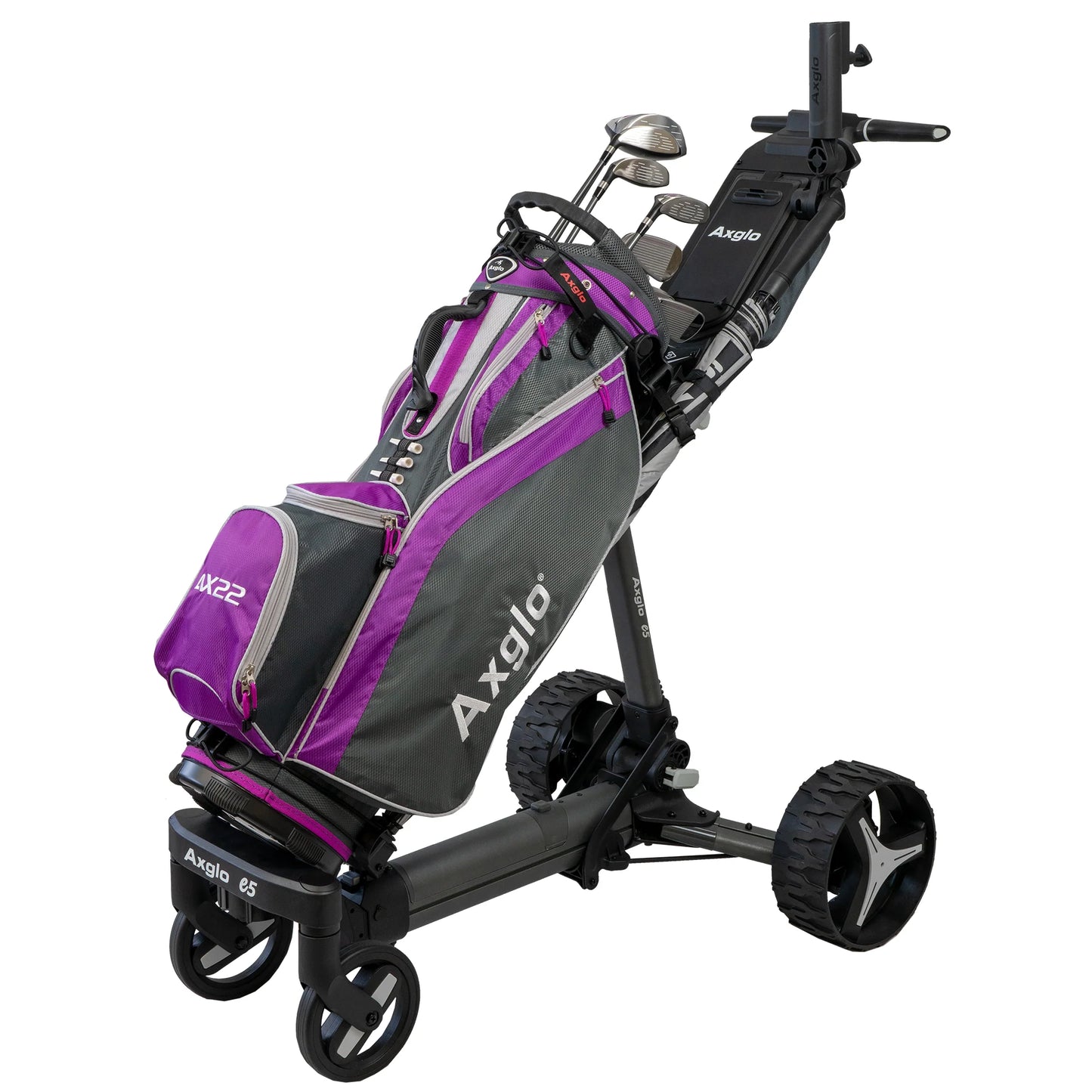 Axglo E5 Follow Me Remote Electric Golf Trolley
