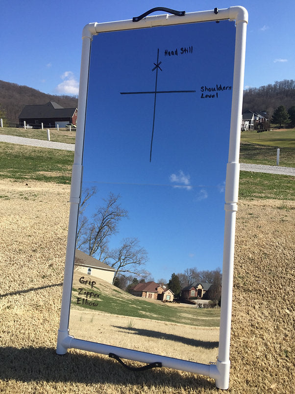 Full Size Folding Golf Mirror (2'x4')
