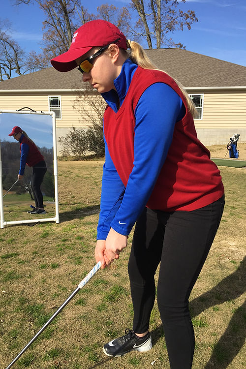 Full Size Folding Golf Mirror (2'x4')