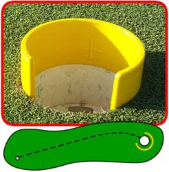 Eyeline Golf Bullseye Cup