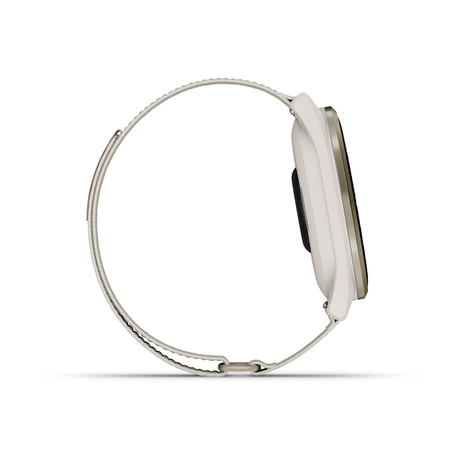 Garmin Approach S50 GPS Golf Watch - Gold Bezel/Ivory Band
