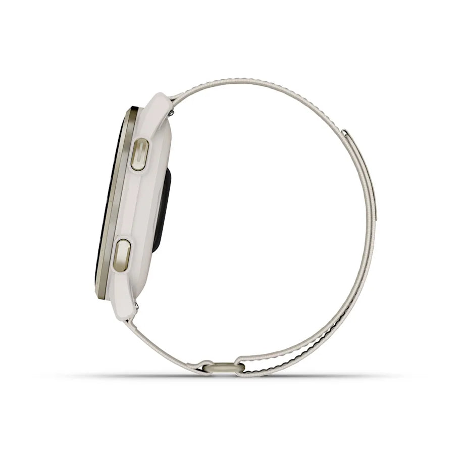 Garmin Approach S50 GPS Golf Watch - Gold Bezel/Ivory Band