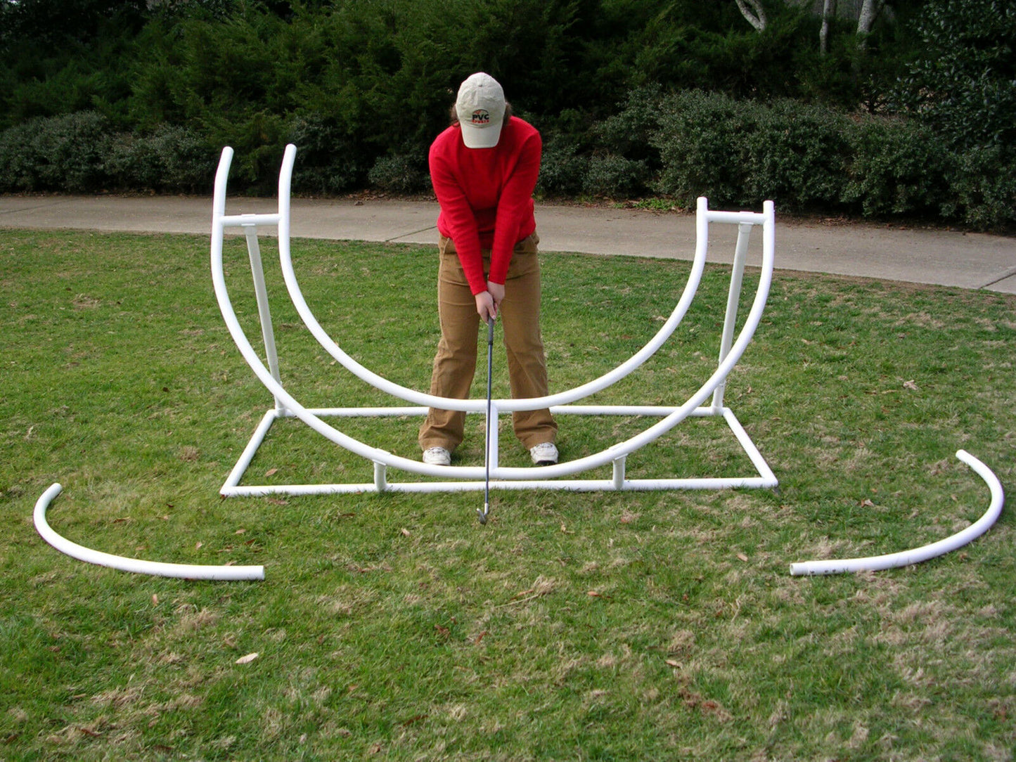 Full Circle PVC Golf Swing Trainer - Golf Swing Training Aid