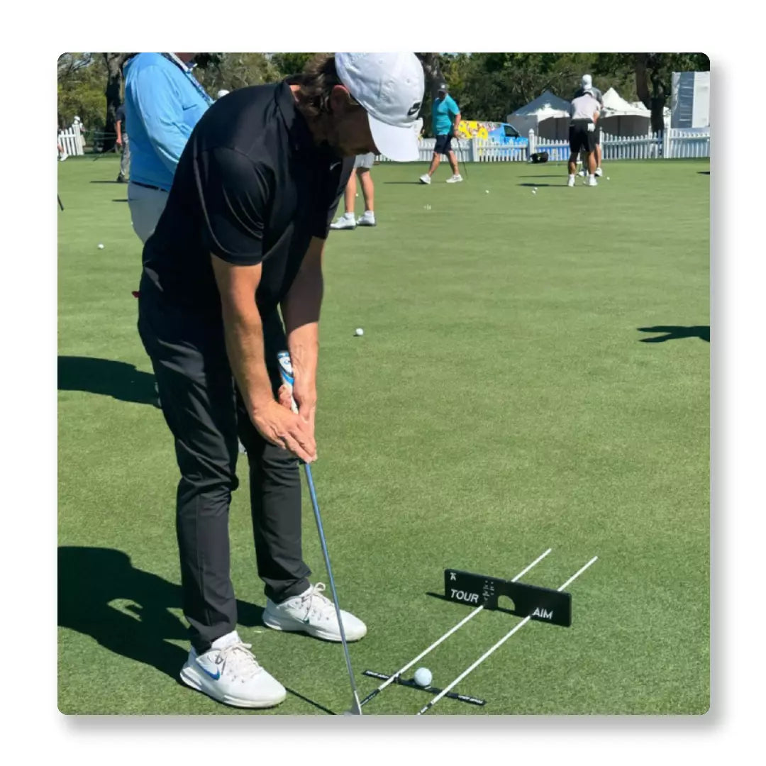 Tour Aim 2.0 Golf Training Aid (With 3 Alignment Sticks)