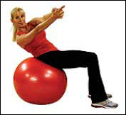 Golf Gym Balance Ball Kit