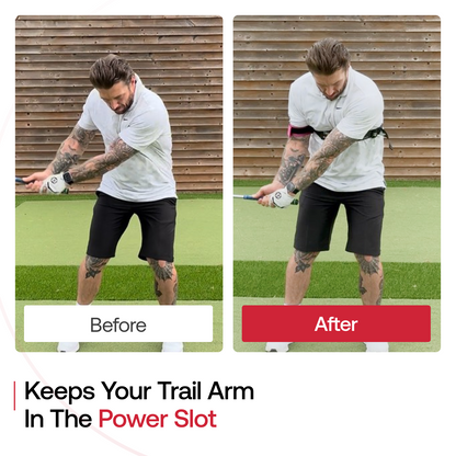 TRS Slider before and after comparison keeping the trail arm in the power slot