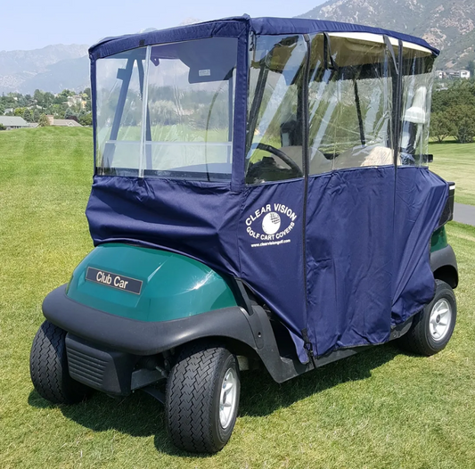 Clear Vision Golf Cart Cover