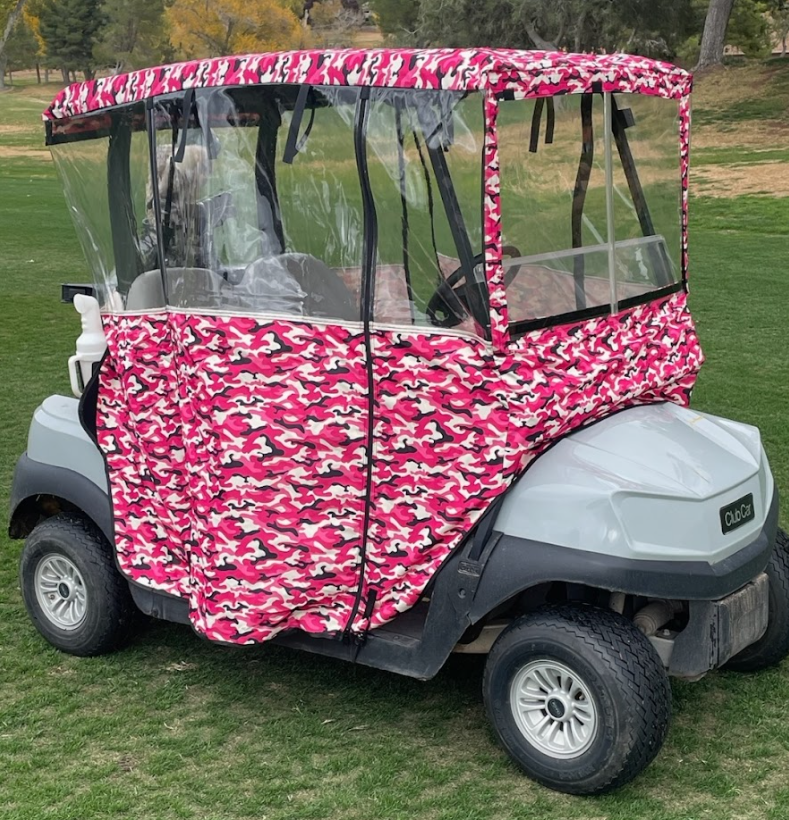 Clear Vision Golf Cart Cover