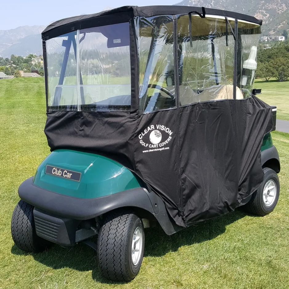 Clear Vision Golf Cart Cover