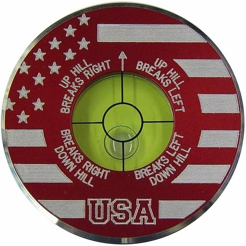 Sure Putt Pro Golf Green Reader & Training Aid - Red - Limited Edition USA