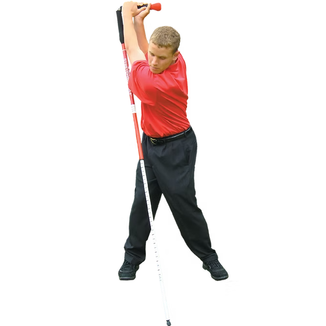 Randy Myers Golf Stretching Pole - Tour Model - Golf Training Aid