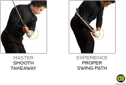 Power Lag and Flat Wrist Combo Golf Trainer