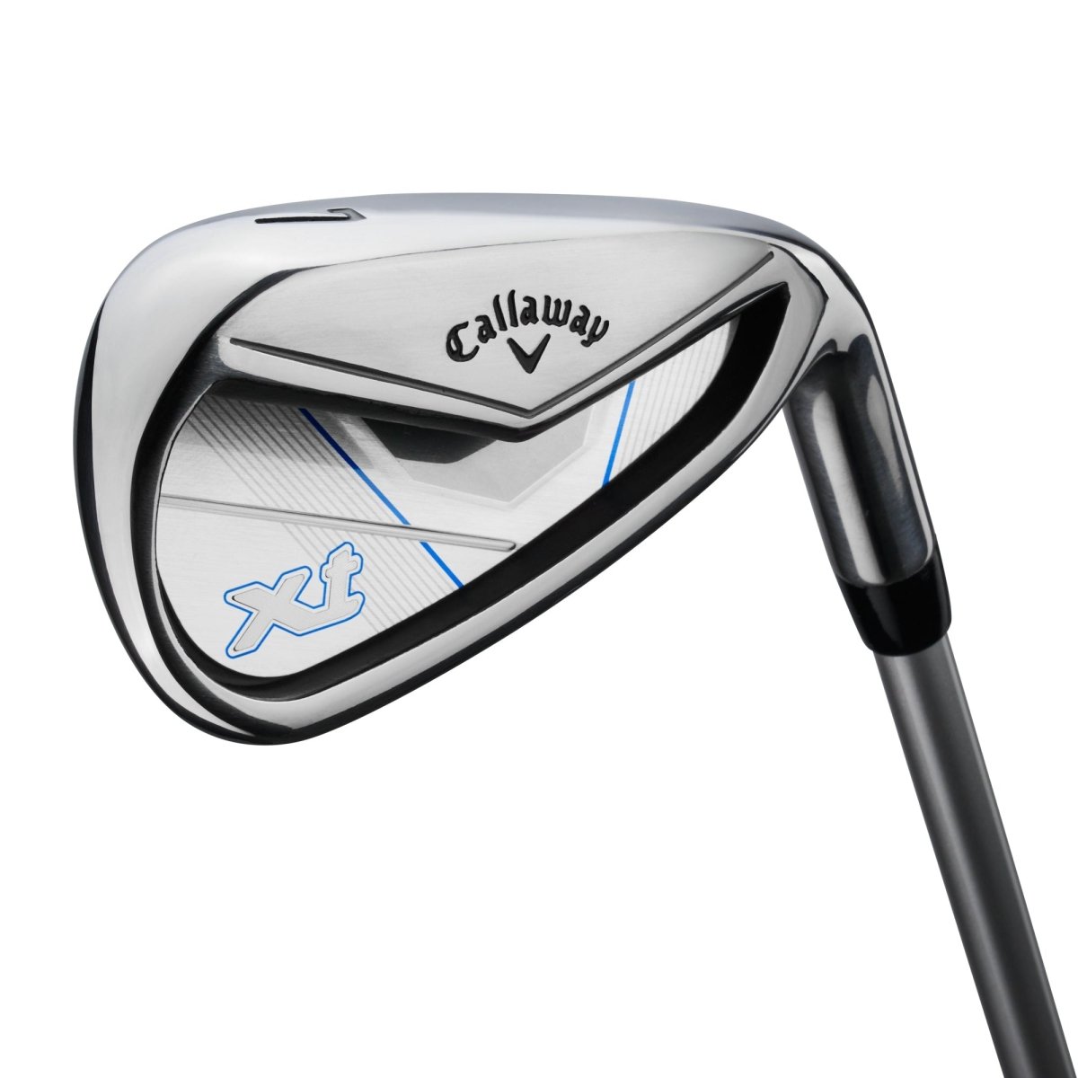 Callaway XT Juniors Set - Black 7-iron close-up