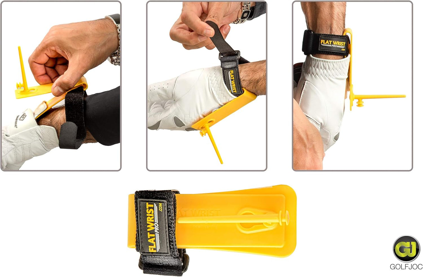 Power Lag and Flat Wrist Combo Golf Trainer