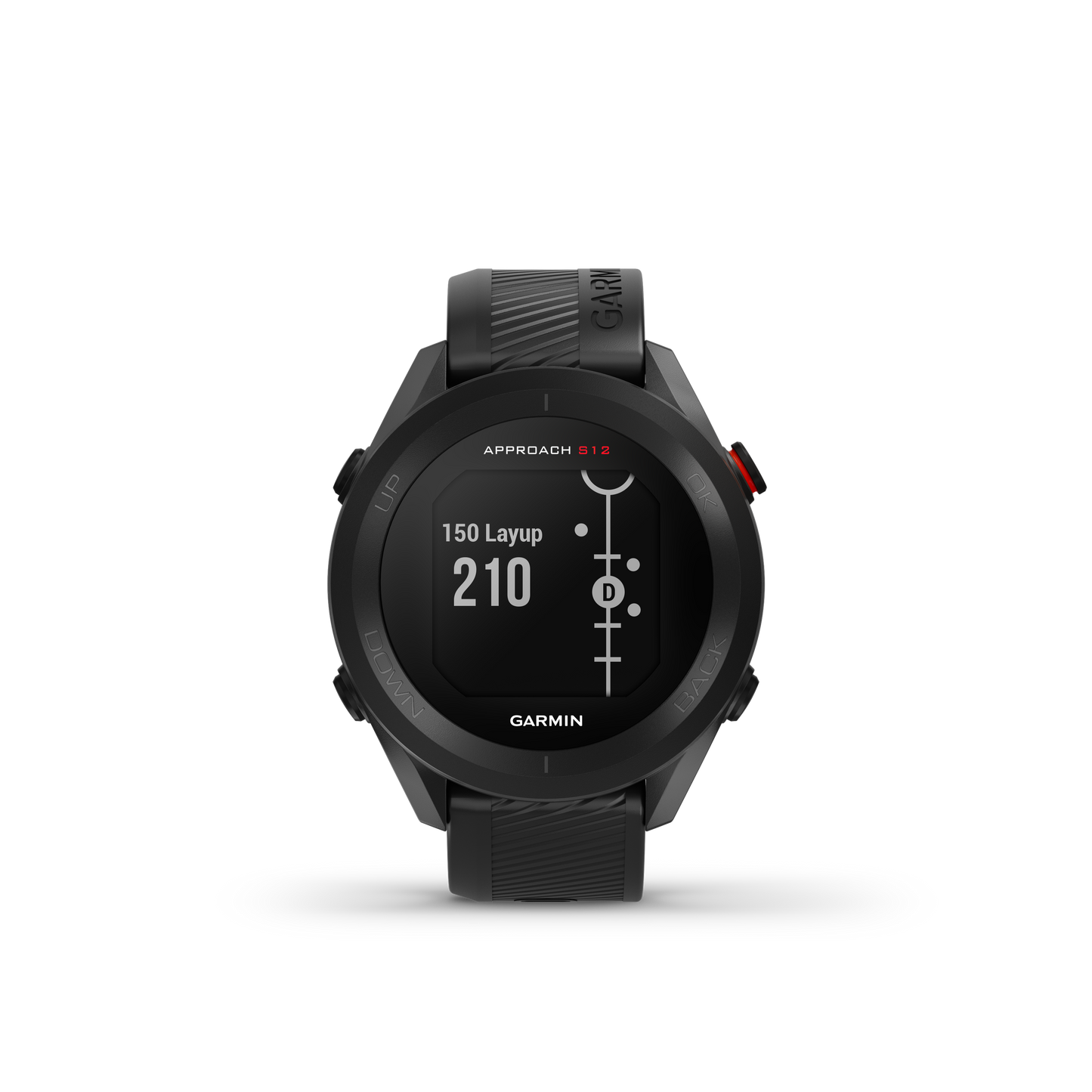 Garmin Approach S12 GPS Golf Watch - Black