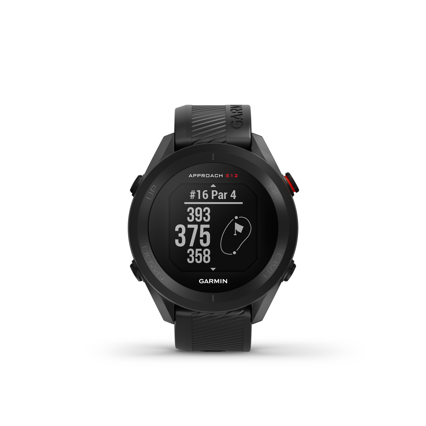 Garmin Approach S12 GPS Golf Watch - Black