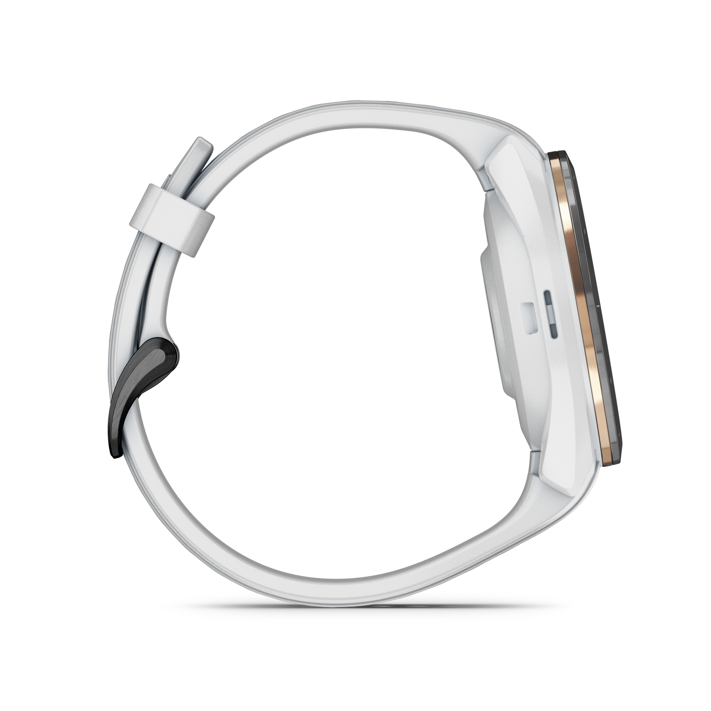 Garmin Approach S70 Golf GPS Watch - Black/42mm - Ceramic Bezel/White Silicone Band