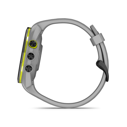 Garmin Approach S70 Golf GPS Watch - Black/42mm - Ceramic Bezel/Powder Gray Silicone Band