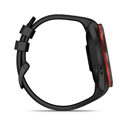 Garmin Approach S70 Golf GPS Watch - Black/47mm - Ceramic Bezel/Black Silicone Band