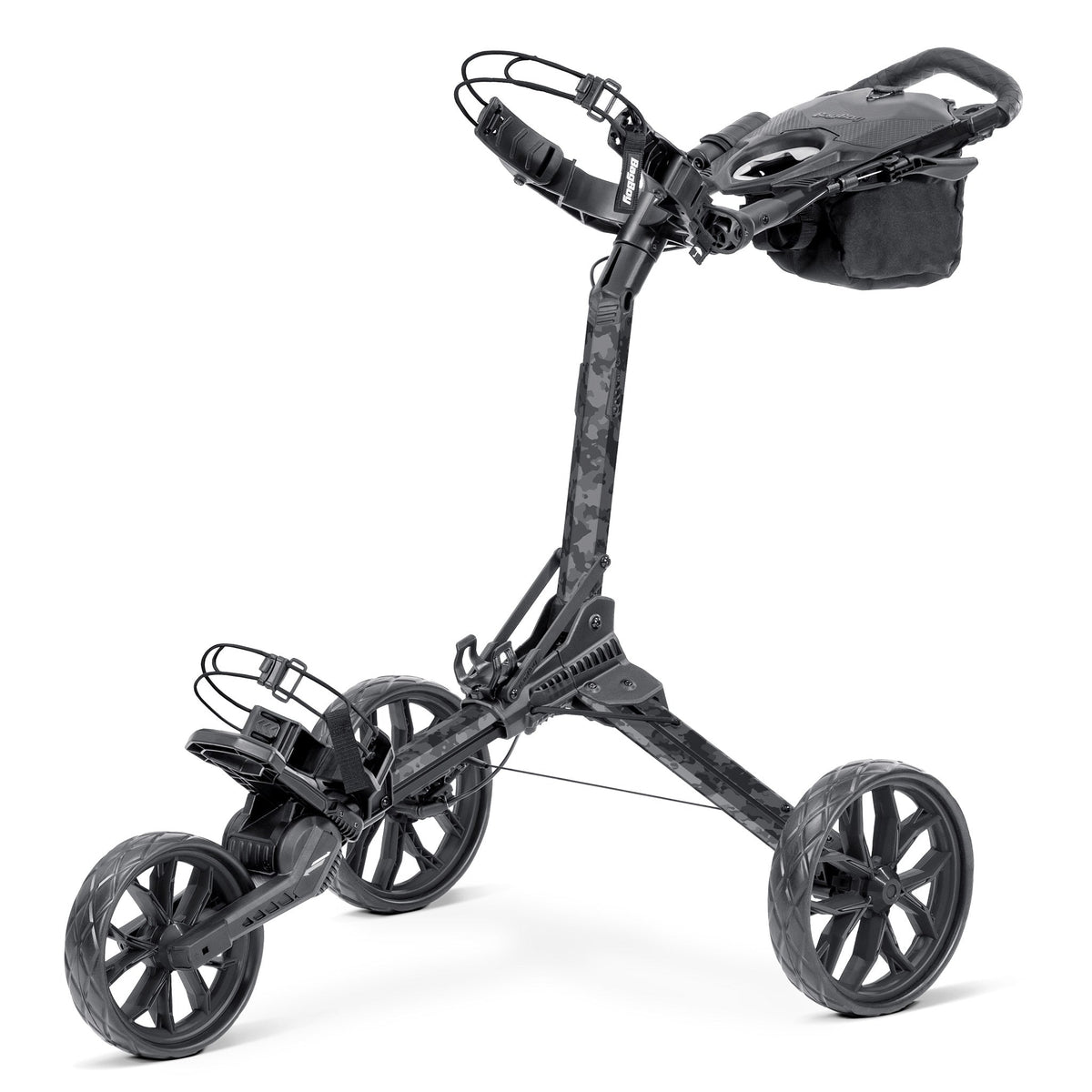 Bag Boy Nitron Auto-Open Golf Push Cart in Stealth Camo (LTD)