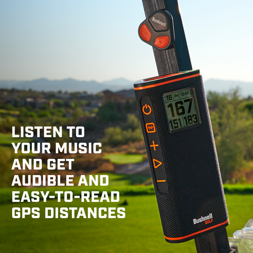 Bushnell Wingman View Golf GPS & Bluetooth Speaker