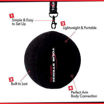 Tour Striker Smart Ball - Golf Swing Training Aid