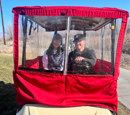 Clear Vision Golf Cart Cover