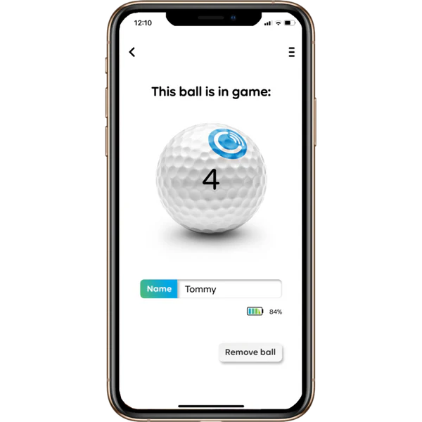 Chiping GPS Tracked Golf Balls - 3 Ball Sleeve