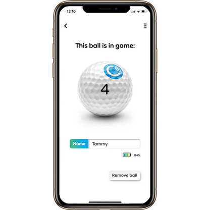 Chiping GPS Tracked Golf Balls - 3 Ball Sleeve