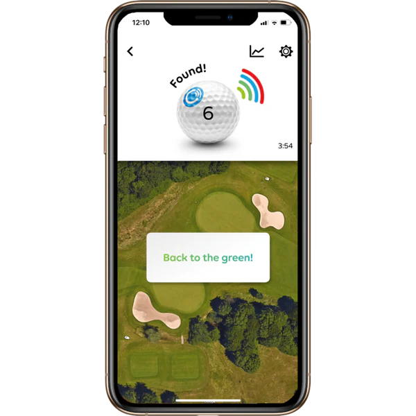 Chiping GPS Tracked Golf Balls - 3 Ball Sleeve