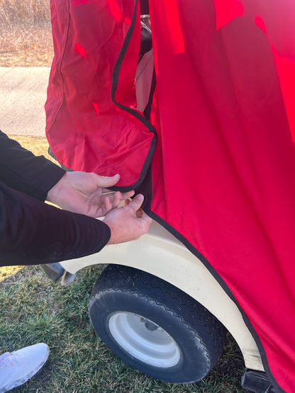 Clear Vision Golf Cart Cover