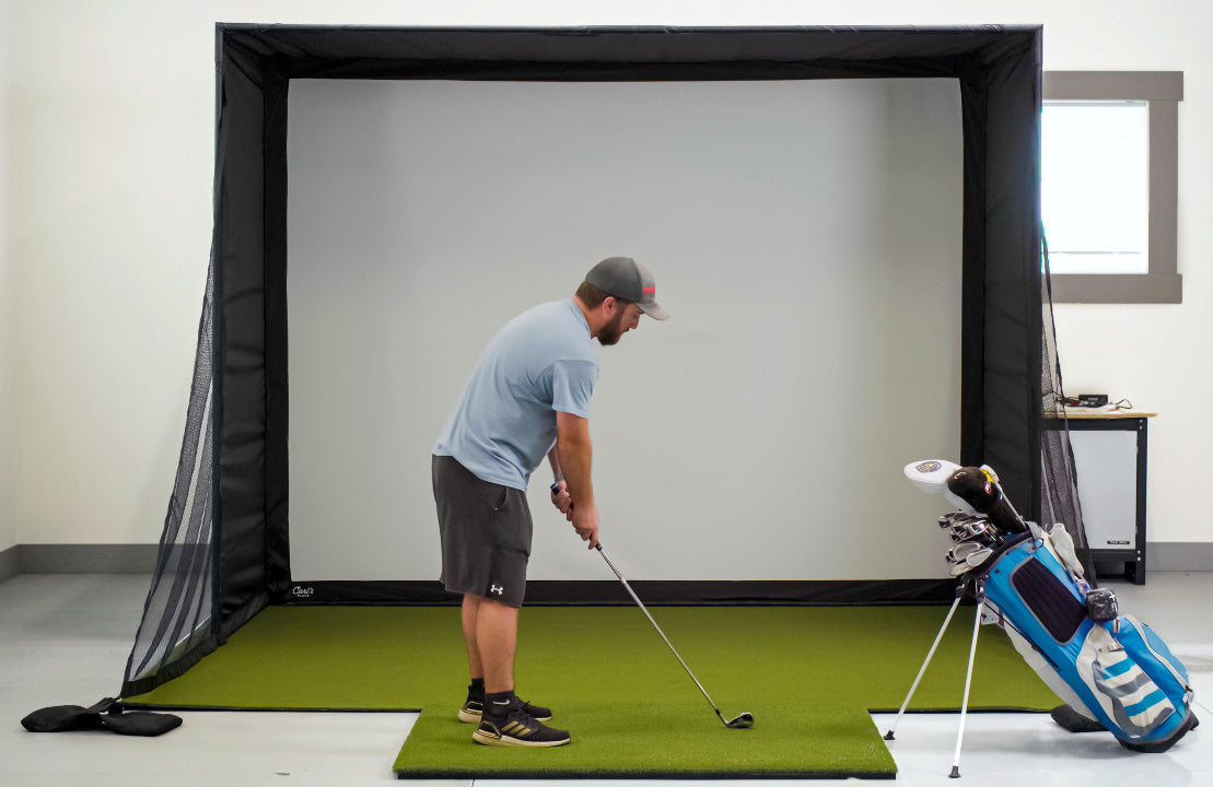 Carl's Place DIY C-Series Golf Simulator Enclosure Kit