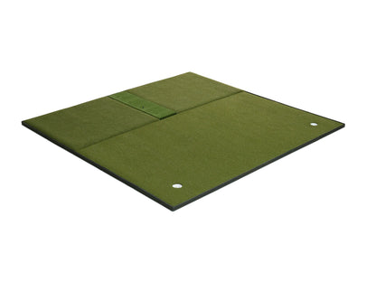 Fiberbuilt Grass Series Combo Golf Mat System - Center Hitting - 10'x10'