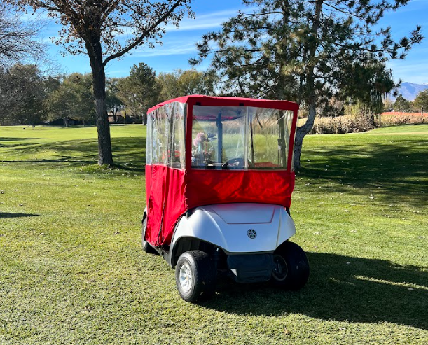 Clear Vision Golf Cart Cover