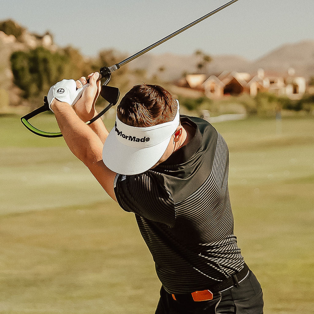 theHANGER Golf Training Aid | Flat Lead Wrist Trainer