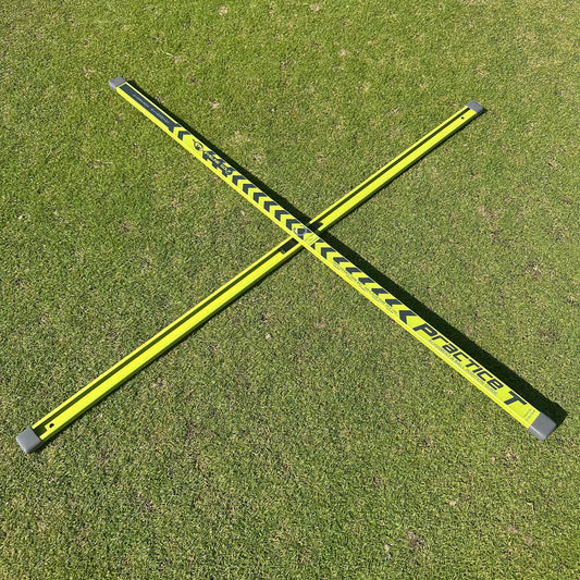 Eyeline Golf Practice-T Alignment & Ball Position Guide (Green)
