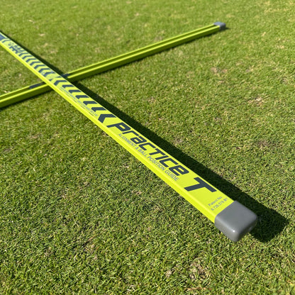 Eyeline Golf Practice-T Alignment & Ball Position Guide (Green)
