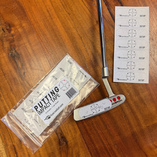 Eyeline Golf Putting Imapct Tape