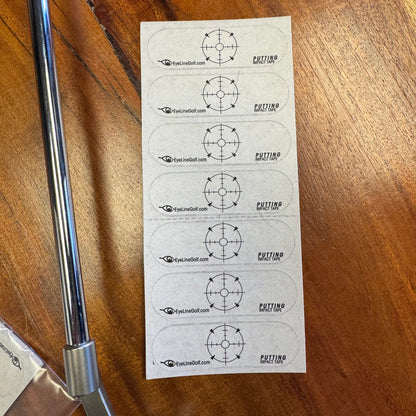 Eyeline Golf Putting Imapct Tape