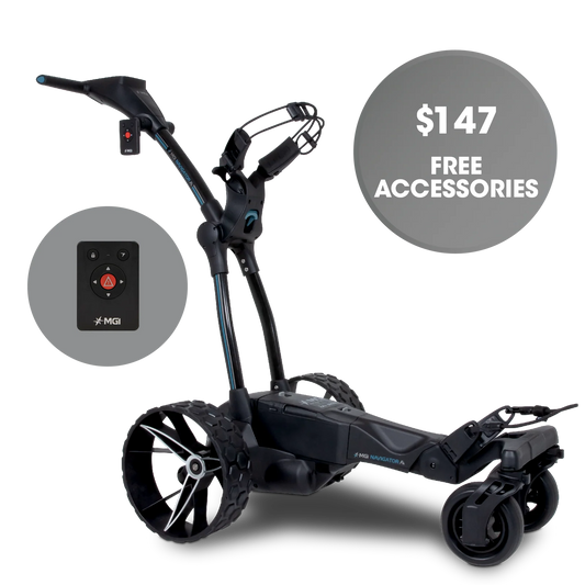 MGI AI Navigator GPS+ Electric Golf Push Cart